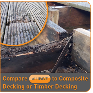 Compare Composite Decking Prices with Timber and Aluminium Decking