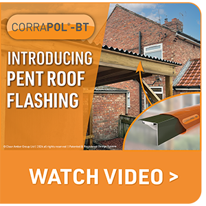 Introducing Corrapol<sup>®</sup>-BT Pent Roof Flashing